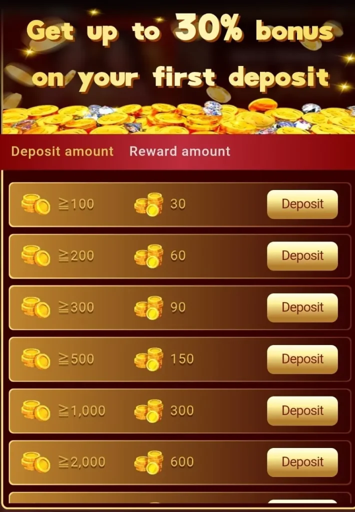 92E Game 30% Extra on First Deposit