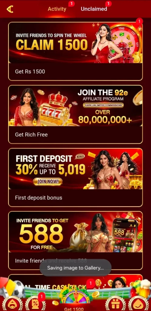 92E Game Daily Bonuses