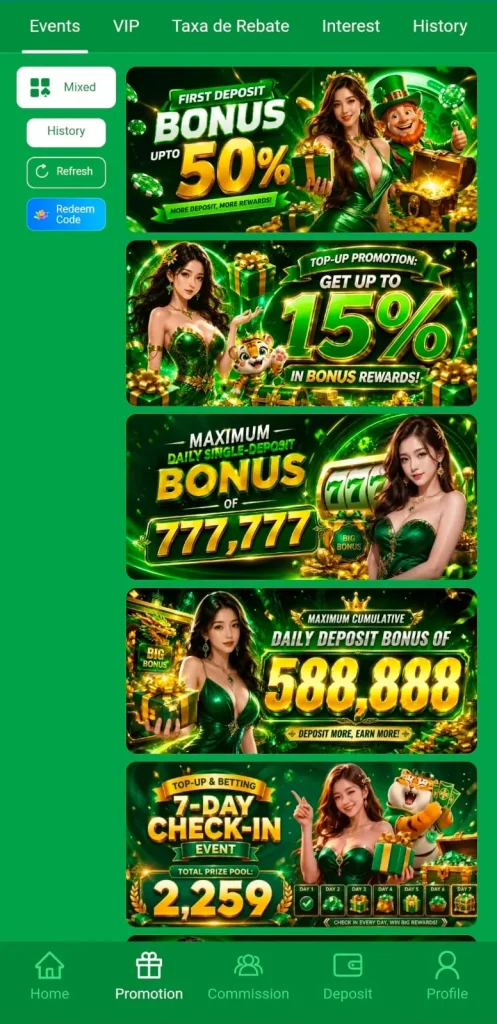 PKWG5D Game Daily Bonuses