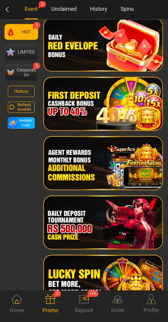 188PKR Game Daily Massive Bonuses