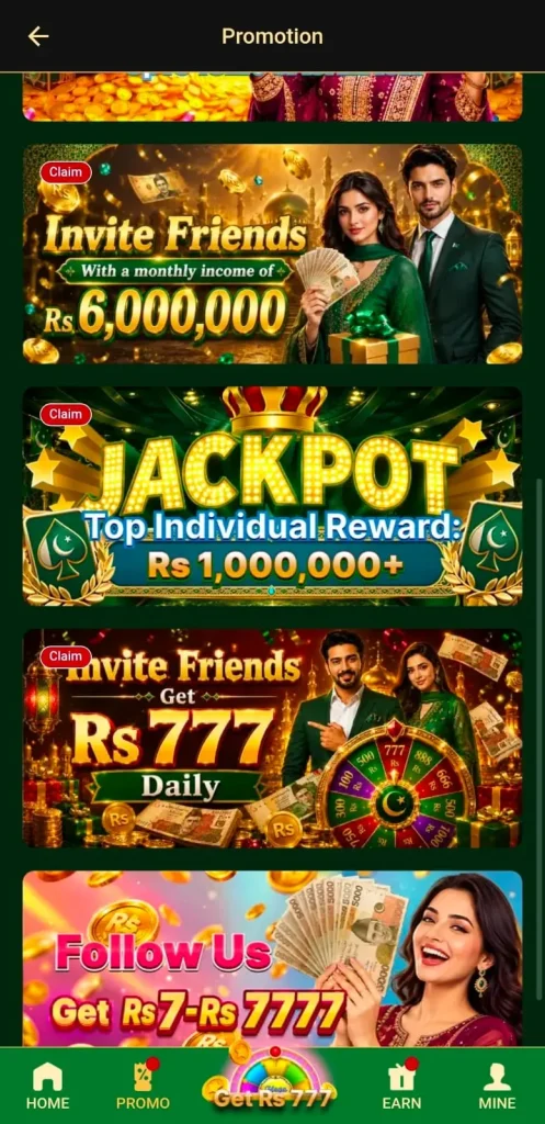 6R Game Daily Massive Bonuses