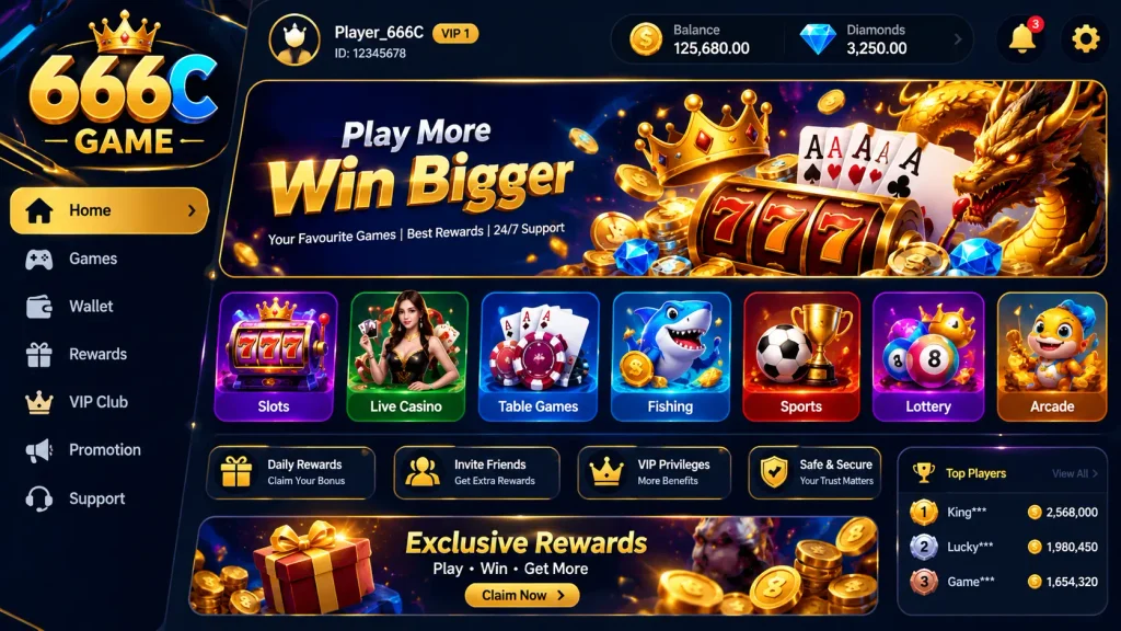 666C Game interface screenshot image