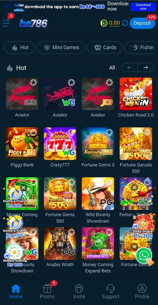 HE786 Game Dashboard image